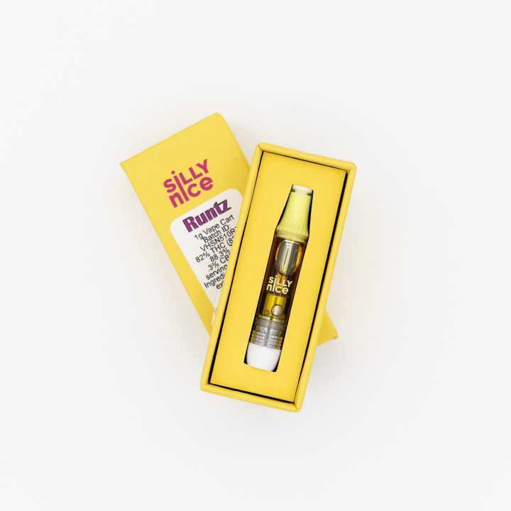 Silly Nice 1G Runtz 510 Vape Cartridge: How To Use, Where To Buy, and Best Price