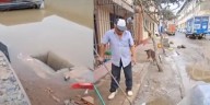 Colapso del desagüe en Villa María del Triunfo afecta a más de 20 familias: mal olor y aguas servidas invaden las calles