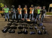 Incautan más de 90 kilos de marihuana en operativo en La Línea