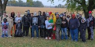 Spreading Halloween joy on two wheels, bikers visit 30 Siouxland children with disabilities for first annual “Trick