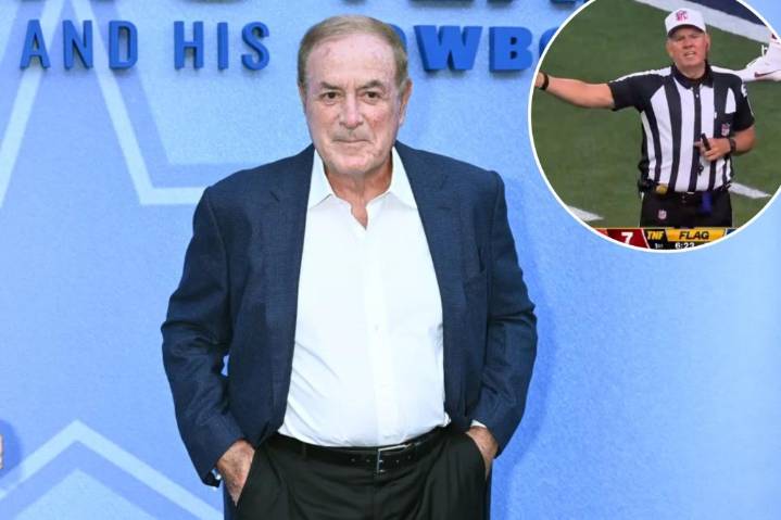 Al Michaels has bizarre moment during 49ers