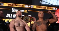 Fabio Wardley vs Joseph Parker tale of the tape as Brit weighs in 20lbs lighter than Kiwi