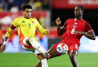 Colombia iguala en amistoso 0-0 ante Canadá, coanfitriona del Mundial