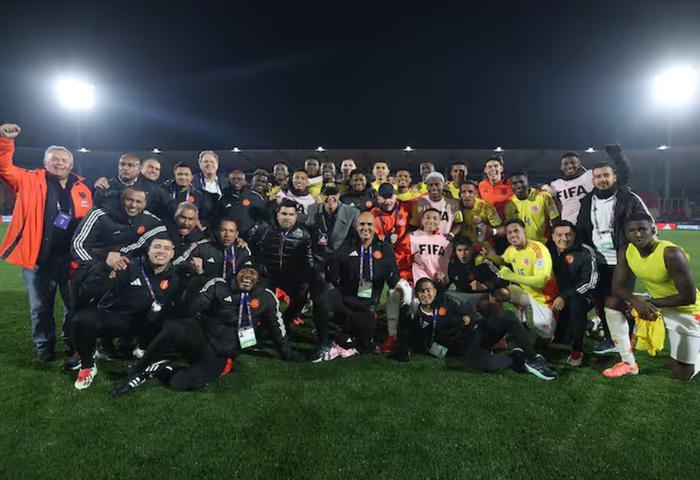 La Selección Colombia se medirá a Sudáfrica en octavos del Mundial Sub