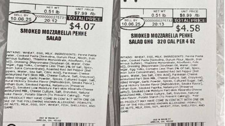 Utah among states included in Kroger pasta salad recall
