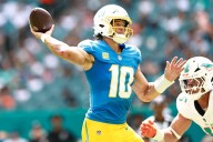 Justin Herbert's heroics salvage needed victory for Chargers against Dolphins