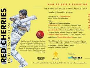 INTACH and Art Kanara Trust present book launch and photo exhibition on Mangaluru’s cricket heritage