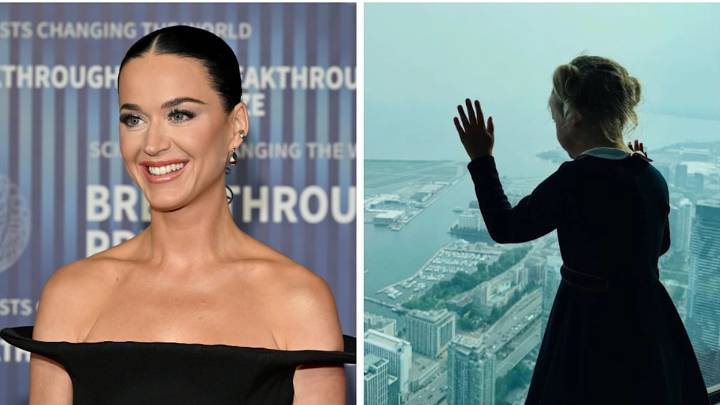 Katy Perry's daughter Daisy Dove steals the spotlight with wild blonde curls