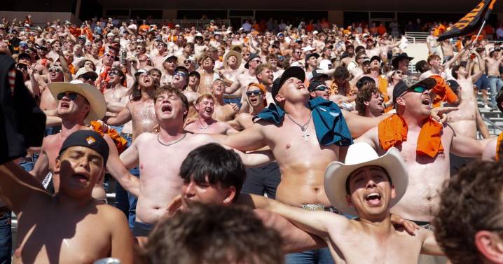 How a simple $10 bet started OSU's shirtless party in Section 231 of Boone Pickens Stadium