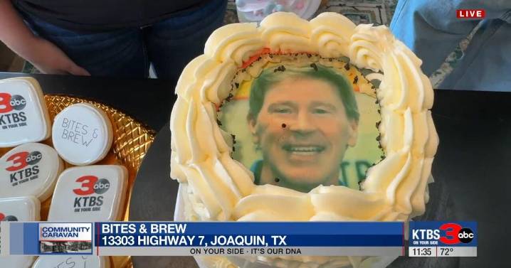 Joaquin, Tx offers a warm welcome for KTBS 3 Community Caravan
