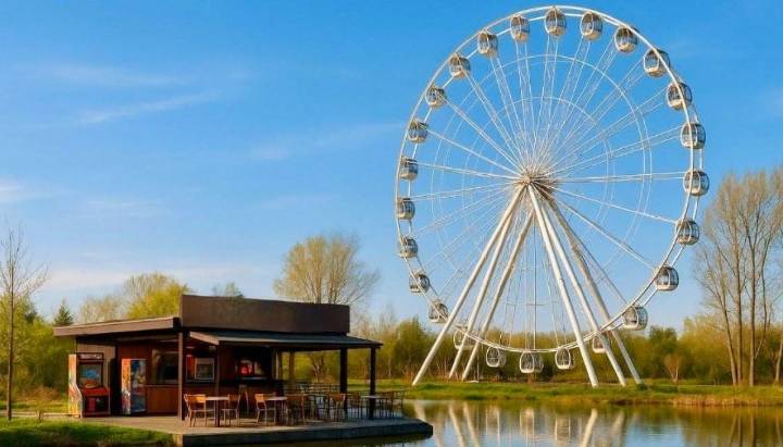 Chillán tendrá la primera gran rueda panorámica estática y fija de Sudamérica