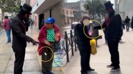 Tiktoker Lemon Pay denigra a ancianitos en situación de vulnerabilidad arrojándoles dinero [VIDEO]