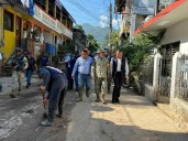 Gobierno estatal mantiene operativo por lluvias