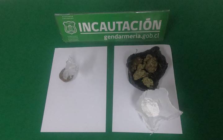 Gendarmería incauta drogas en cárcel de Coyhaique tras allanamiento post visita