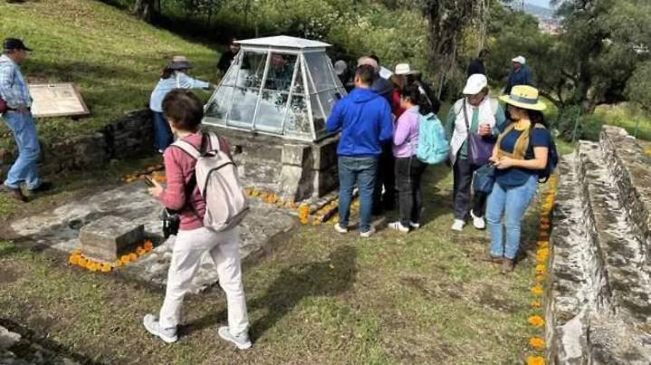 El Altar de los Cráneos Esculpidos en Cholula abrirá sus puertas por Día de Muertos