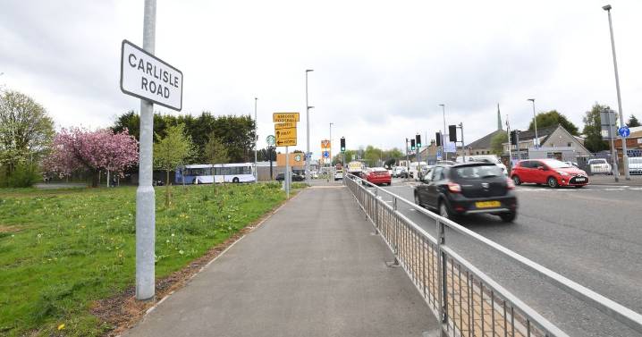 North Lanarkshire Council carrying out improvement work on A73 Carlisle Road