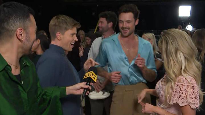 'DWTS': Robert Irwin and Dylan Efron Get Into a Hip Shake