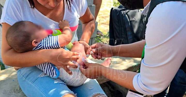 Refuerzan vacunaci?n contra sarampi?n en Tamaulipas?
