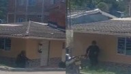 Video | Policías combaten a los disidentes de las Farc por las calles del municipio de Toribío, Cauca