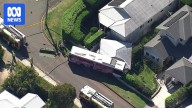 Bus crashes into home on Sydney's Northern Beaches