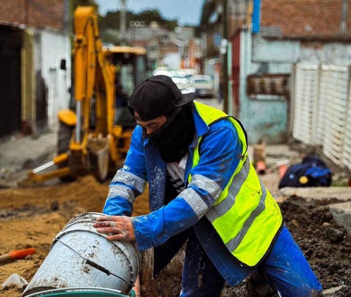 JUMAPA invierte 4.5 millones de pesos en reparación de socavones por lluvias