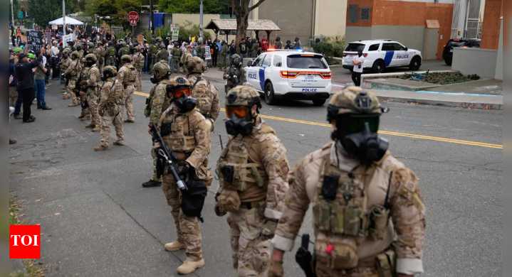 ‘Unreliable social media posts’: US judge temporarily halts Donald Trump’s deployment of national guard to Portland; cites potential 10th Amendment violation