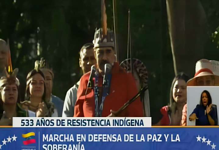 Maduro ordenó expansión y profundización de la Milicia Indígena