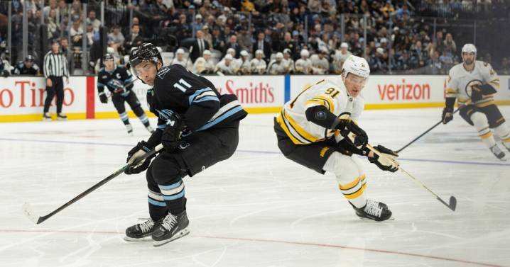 Utah Mammoth beat Boston Bruins 3-2 for third straight victory