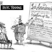 Editorial Cartoon: Basic training