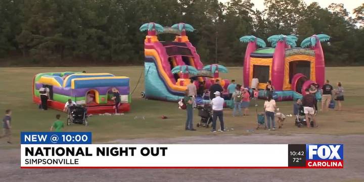 National Night Out in Simpsonville