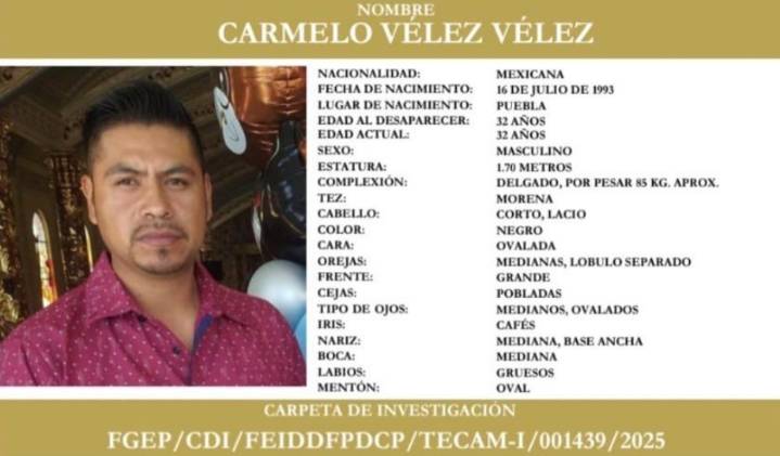 Mototaxista desaparece en Tepeaca tras violento levantón frente a su familia
