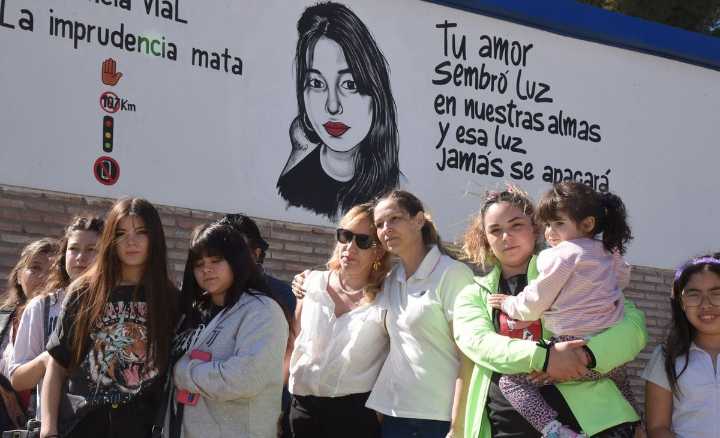“Una partecita de mi hija en la tierra”