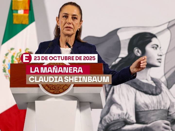 La 'Mañanera' de Sheinbaum: Temas de la conferencia del 23 de octubre