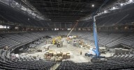 TD Coliseum goes black a month before opening