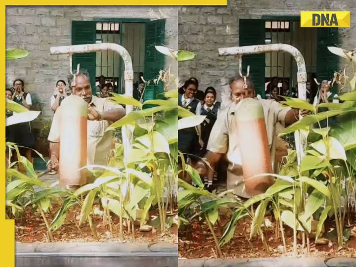 Heartwarming video shows school peon ringing bell for last time after 38 years o