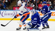 Islanders forward Pierre Engvall out for season after ankle surgery
