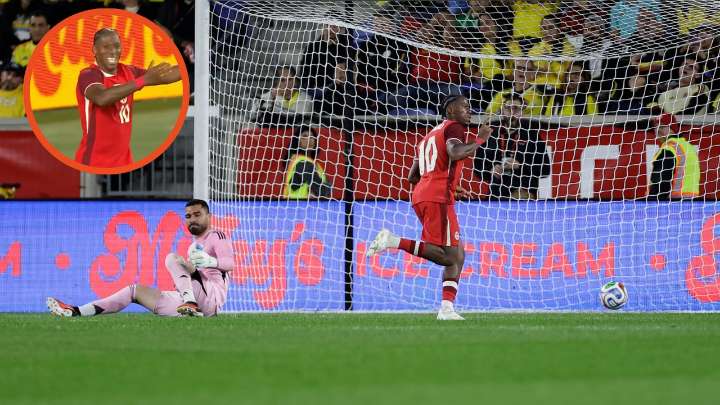 El gol anulado a Canadá que salvó a Colombia de perder en amistoso: Jonathan David se lamentó