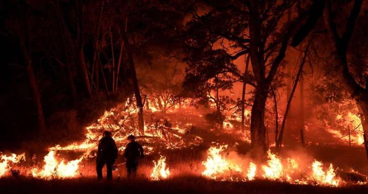 It rained a lot in October. Is fire season over now?