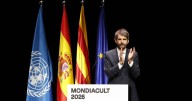 El ministro Urtasun mezcla la cultura con la Agenda 2030 ante representantes de 160 países