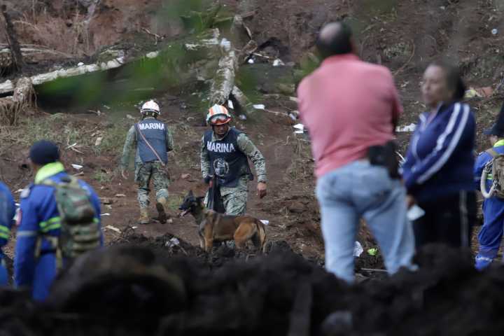 Se eleva el número de personas fallecidas y no localizadas tras lluvias en México