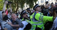 Palestine protests LIVE: Calls for marches to be cancelled after Manchester horror