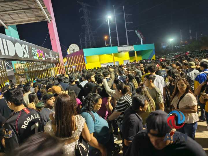 Miles de asistentes "colapsaron" las Fiestas del Sol en Mexicali; suspenden concierto
