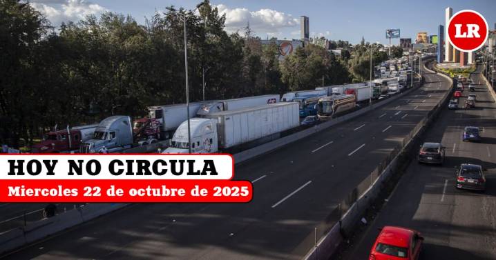 Hoy No Circula miércoles 22 de octubre 2025: qué autos y placas descansan en CDMX y Edomex