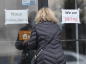 Statistics Canada says number of job vacancies in August fell to lowest since 2017