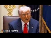 Trump on Hamas: ‘They will disarm or we will disarm them’