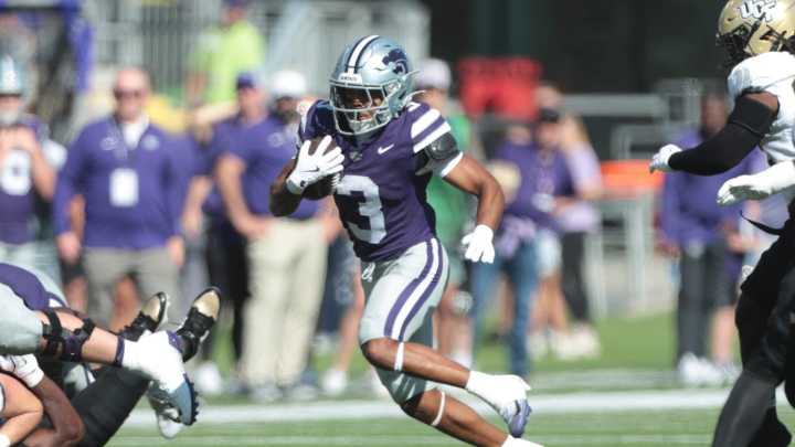 Dylan Edwards injury update: K-State RB to miss TCU game