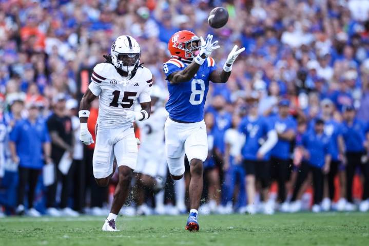 Gators' leading receiver Vernell Brown III out vs. Georgia