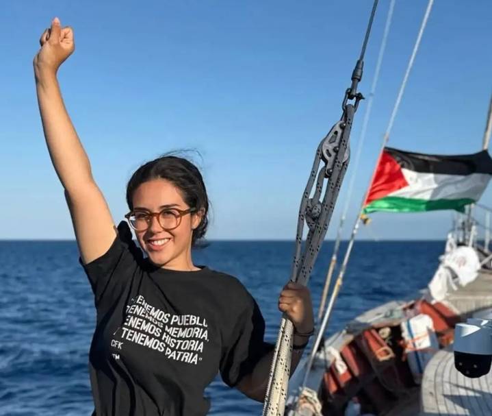 UNAM exige a Israel la liberación de Arlin Medrano, detenida en misión humanitaria a Gaza