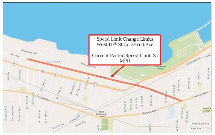 Cleveland Council votes to reduce speed limit on West Side roadway