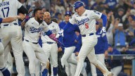 Exhausted Dodgers fans celebrate World Series hero Freddie Freeman for walkoff HR